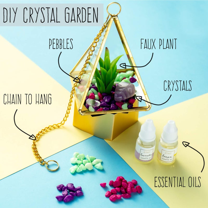 STMT D.I.Y. Crystal Terrarium Kit for Kids - Arts and Crafts, Gifts for Little Girls, Ages 8+ - Image 4